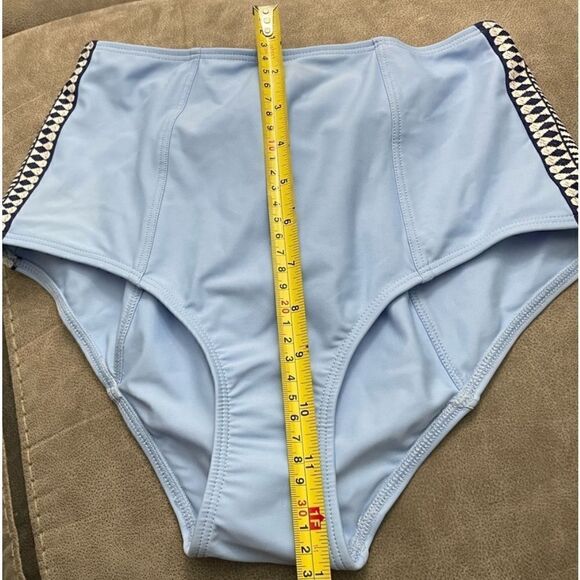 Lemlem bikini bottoms NWT Size M sky blue $135 - Picture 5 of 8